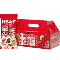 HBAF 먼투썬 하루견과 기프트세트 레드, 600g, 1세트