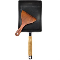 네오셰프 인덕션 IH 직사각 계란말이팬 24cm + 옻칠 나무주걱 세트, 1세트, 23.5 x 17.3 cm