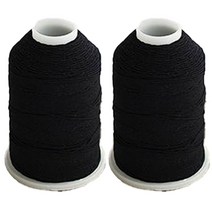 COTS 소형 고무실 2p, 블랙, 블랙, 250m
