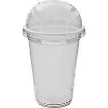 스완 일회용 아이스컵 350ml 돔뚜껑, 100개입, 1개