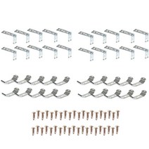 원샵 ㄱ자 20 롤스크린 부속세트 9cm, 혼합색상, 1세트