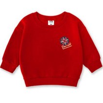 키즈크루 아동용 레디 기모 맨투맨