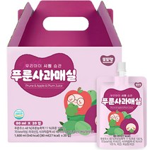 또또맘 우리아이 시원습관 푸룬사과매실 주스, 혼합맛(푸룬/사과/매실), 1600ml, 1개