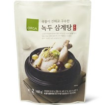 ORGA 녹두 삼계탕, 1개, 900g