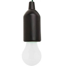 쿠피앙 LED 감성 캠핑 차박 왕전구 조명 텐트, 블랙, 2개