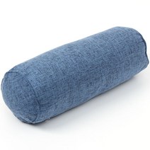 원통 롱쿠션, 블루