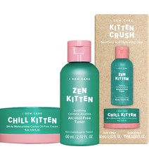 아이듀케어 키튼 크러쉬 보습 진정 토너 60ml + 크림 15ml 세트, 1세트