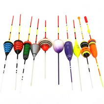 싸파 오색팽이 찌 2p, 10개, 랜덤발송