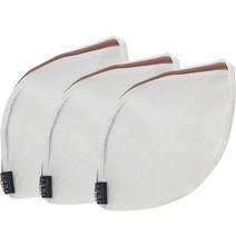 마더케이 세탁망 원형 스몰, 화이트, 3개