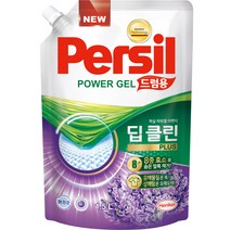 퍼실 딥클린 라벤더 드럼용 세탁세제 리필, 1.5L, 1개