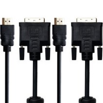 애니포트 HDMI TO DVI 18 + 1 1.4ver 모니터 케이블, 2m, 2개