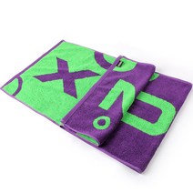 엑시옴 스포츠 타월 놀란2 대형, 네온퍼플, 1개