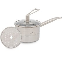 퀸센스 IH 다용도 스테인리스 편수 냄비, 혼합색상, 16cm