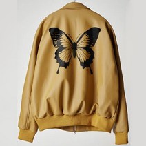 세븐룩북 남성용 BUTTERFLY 오버핏 레자 투웨이 자켓 BBP002