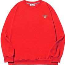 팀스핏 남성용 Utah 스몰로고 고중량 맨투맨 티셔츠