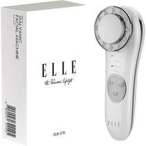 엘르 갈바닉 고주파 얼굴 피부 마사지기 ELB-270, 화이트