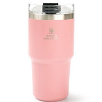 스위스밀리터리 보온보냉 라떼 텀블러 OKK-TKL600, LPB(샤이닝핑크), 600ml