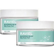라비엘 블루밍 릴리프 빅 토너패드 220ml, 2개
