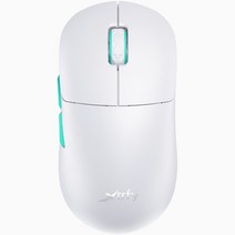 xtrfy 초경량 무선 게이밍 마우스, 화이트, M8W-WHITE