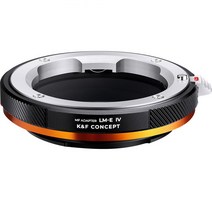 K&F CONCEPT 렌즈변환 어댑터 LM-E IV PRO 라이카 M 호환, 1개