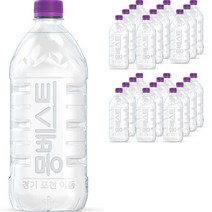 몽베스트 위드어스 무라벨 생수, 24개, 1L
