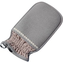 코코마트 시보리 목욕 때밀이 장갑, 그레이, 1개