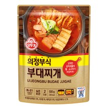 오뚜기 의정부식 부대찌개, 4개, 500g
