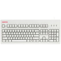 CHERRY Classic Silent G80-3494 키보드 저소음 적축, 3494LWCKR-0, 일반형, 라이트 그레이