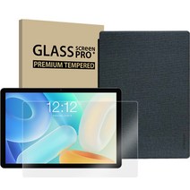 태클라스트 PD 고속충전 고성능 태블릿PC M40 AIR + 강화 패키지, 그레이(태블릿PC), 블랙(케이스), 128GB, Wi-Fi