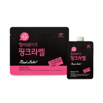 러브바자 헬씨쉐이크 핑크라벨 체중 조절용 단백질 쉐이크 조제식품 40g, 7개입, 1개
