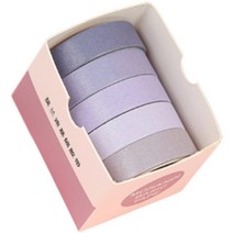 라이프백 장식 종이 테이프 5p, 랜디1, 1개
