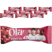 올가니카 올라 파이버바 크랜베리 캐슈, 35g, 10개