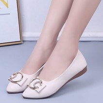 SILVERS 여성용 실버문 플랫슈즈