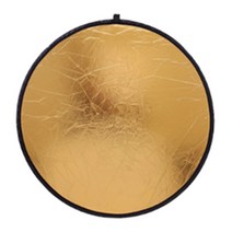 바로 양면 반사판 골드 실버 60cm, A667, 1개