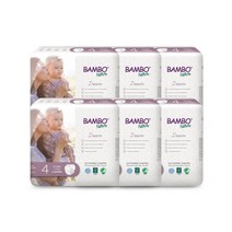 밤보네이처 밤보 드림 밴드형 기저귀 남여공용 4단계(7~14kg), 162매