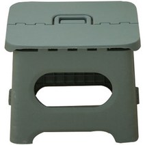 클레어라 다용도 휴대용 플라스틱 접이식 의자 중형, 그린, 1세트