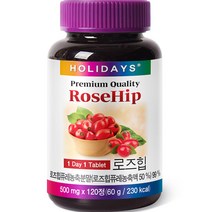 홀리데이즈 로즈힙 타블렛 60g, 1개