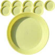 뽀르픽 컬러 예쁜 화분 받침대 10p, 레몬