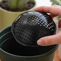 통기성패드 깔망 14 직경 7.5cm 곡선형 화분 개스킷, 5개