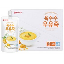 서울우유 옥수수 우유죽, 130g, 10개