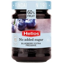 헬리오스 무가당 엑스트라 블루베리잼, 280g, 1개