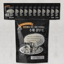 이천쌀로 만든 찹쌀 프리미엄 수제 김부각, 50g, 12개