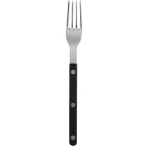 사브르 비스트로 샤이니 디너포크 21cm, 블랙, 1개