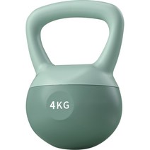 로이윙 소프트 말랑말랑 케틀벨, 그린, 4kg, 1개