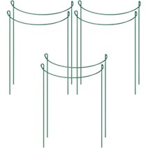 화분 식물 지지대 원형 30 x 50 cm, 6개