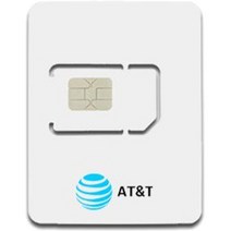 심통 AT&T 미국 유심칩, 30일, 매일 1GB 소진후 저속 무제한