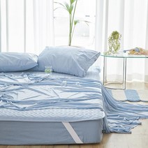 아르페지오베이직 뉴아이싱 냉감 쿨 홑이불, 블루