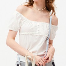 키르시 CHERRY LACE SQUARE NECK BLOUSE