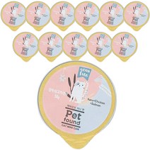 고양이 펫파운드 미니 캔 간식 12p, 참치 + 닭고기 + 연어, 50g, 1개