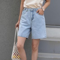 피핀 여성용 숏 롱 비죠 데님반바지 710039 숏